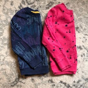 Cat & Jack sweatshirt bundle